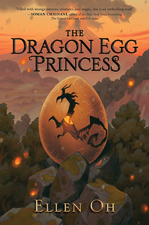 The Dragon Egg Princess by author Ellen Oh