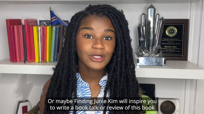 Read Across America Book Talk with Marley Dias for Finding Junie Kim
